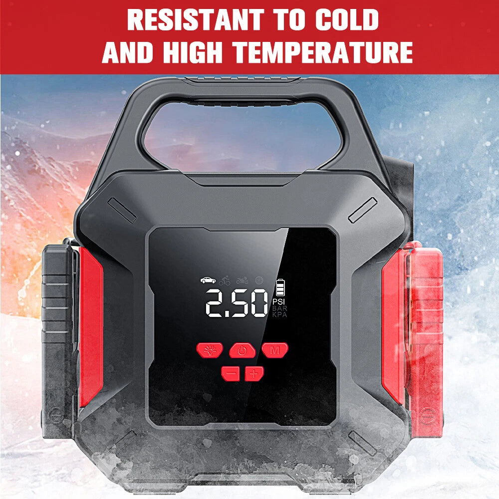 Car Jump Starter with Tyre Inflator
