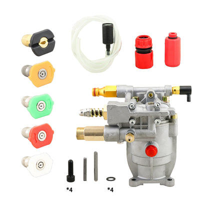 Water Blaster Pump Unit 19.05mm 3/4" Shaft 3000 PSI High Pressure Pump