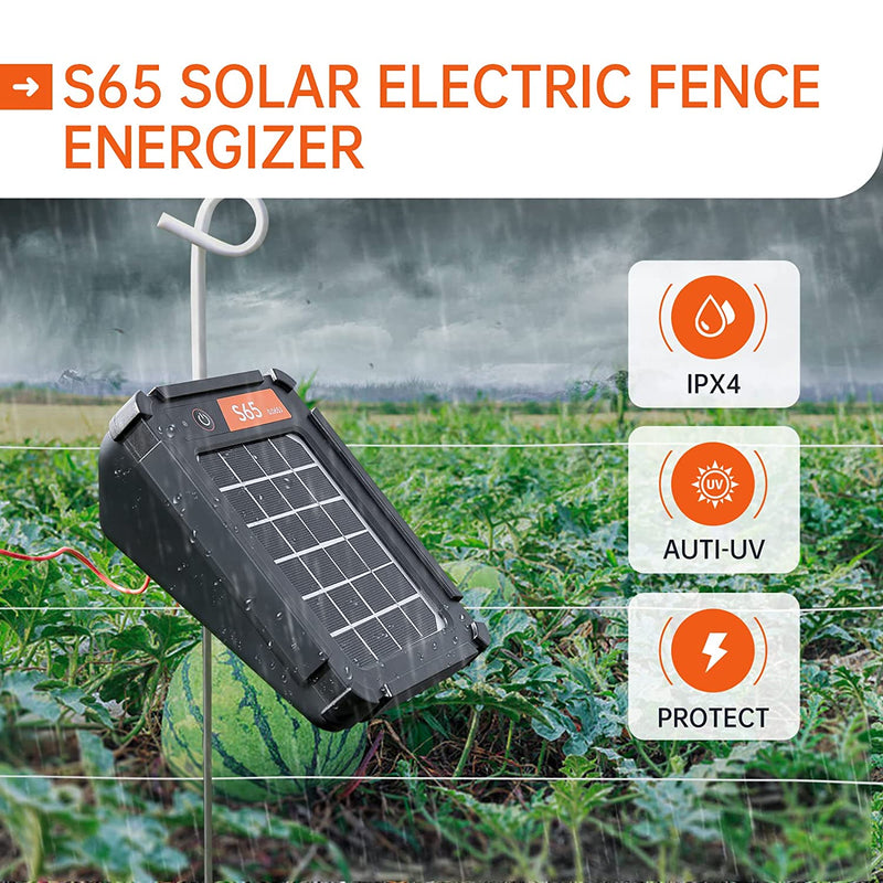 Solar Electric Fence Energiser