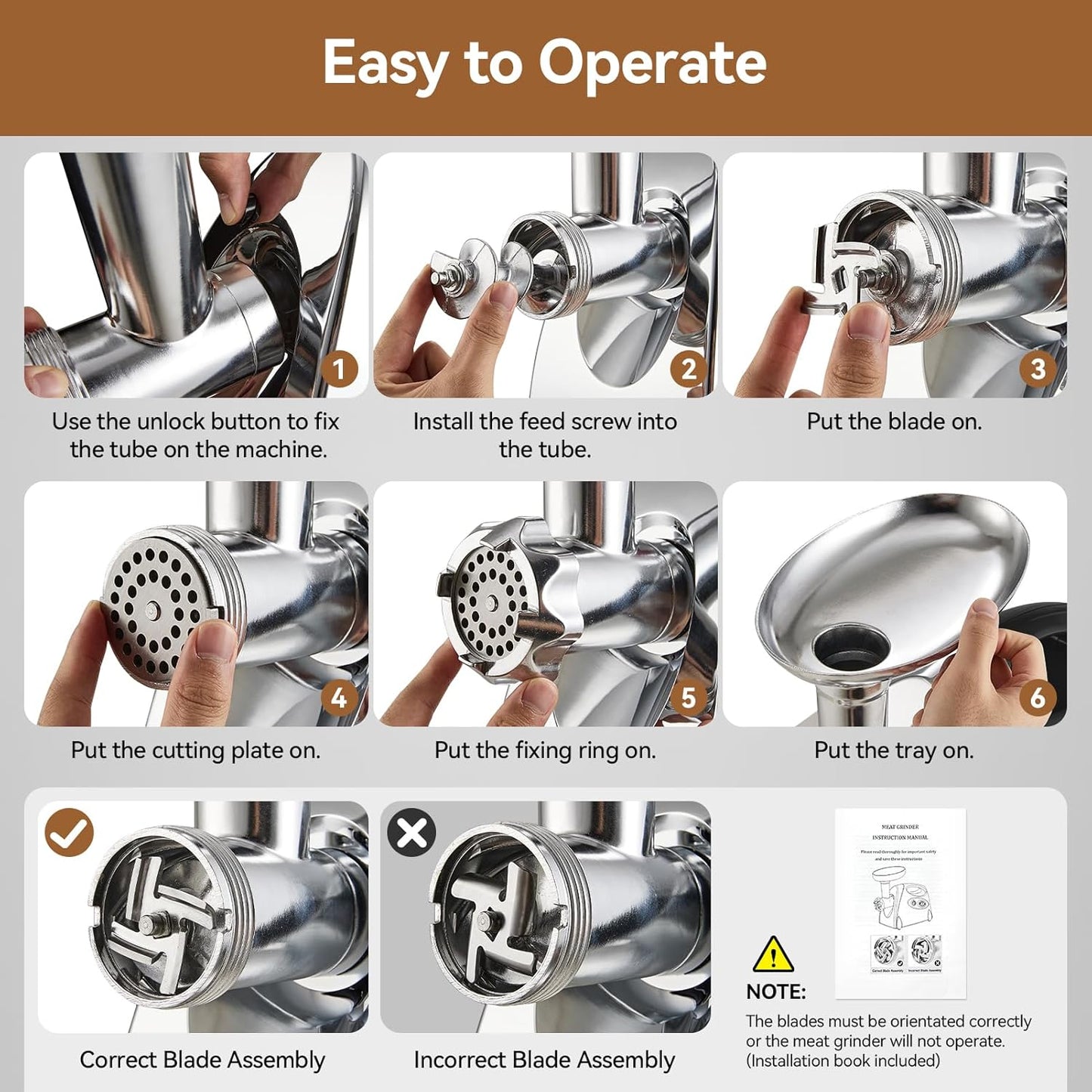 Meat Grinder Sausage Maker