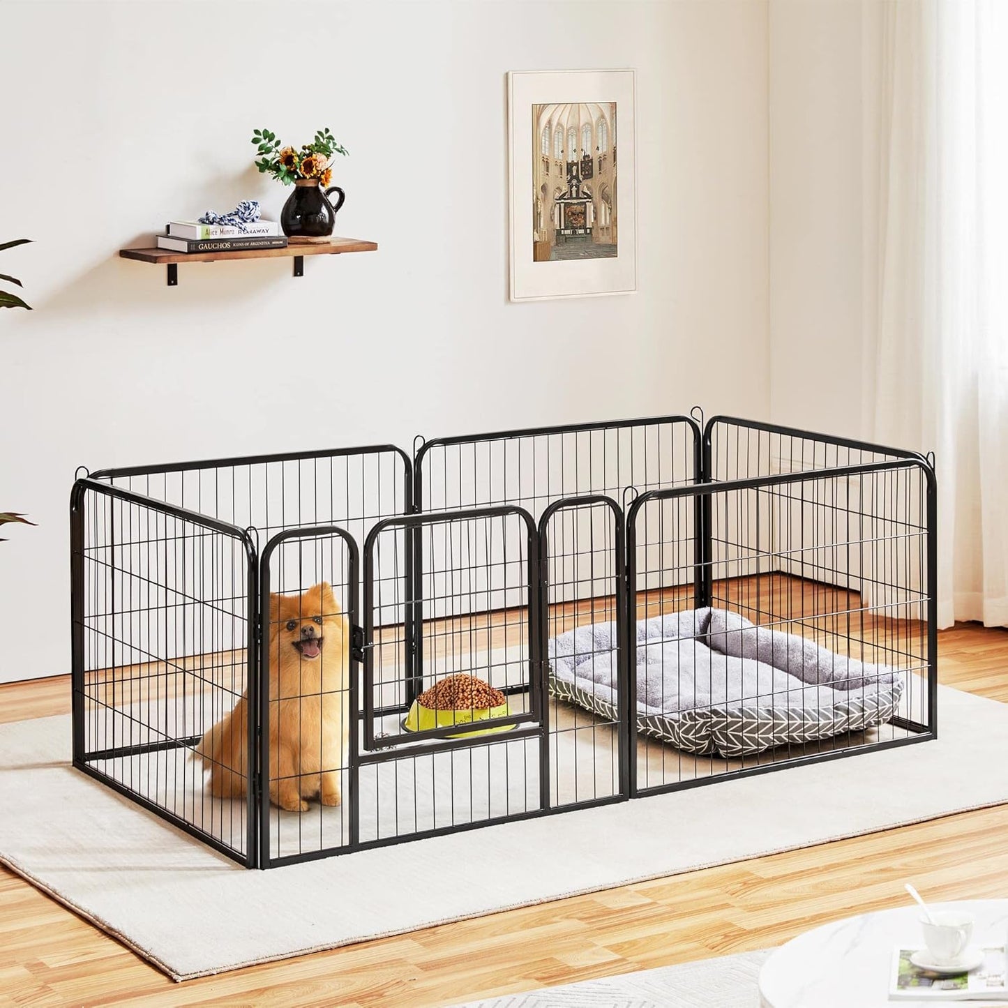 Dog Play Pen 6 Panel Playpen