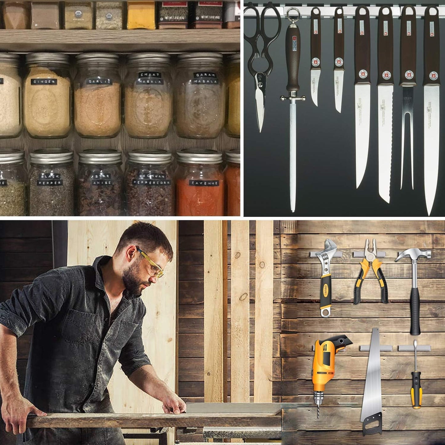 10Pcs Strong Neodymium Bar Magnets