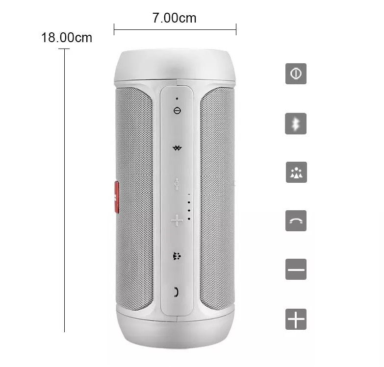 Wireless Bluetooth Speaker - Red