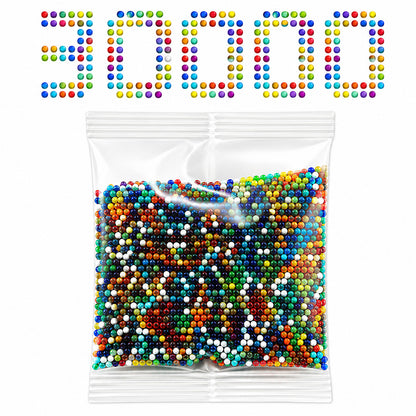 30000 Multicolour Gel Blaster Balls for Gel Ball Blaster 7-8mm