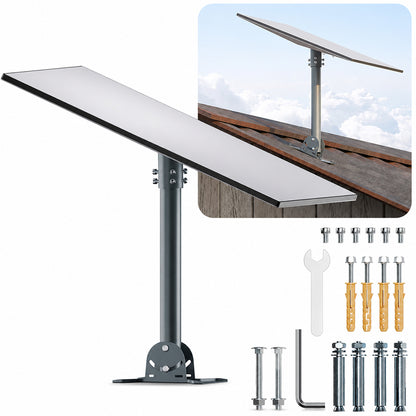 Gen 3 Mount for Starlink, 360 deg Rotatable Roof & Wall Mount for V3 V4 4X Starlink