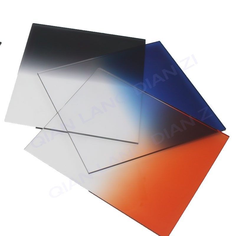 Side view of Cokin P ND filters in resin material