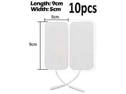 10PC Replacement Pads for Tens Machine Massager