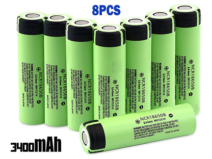 18650 Rechargeable Battery 8PCS