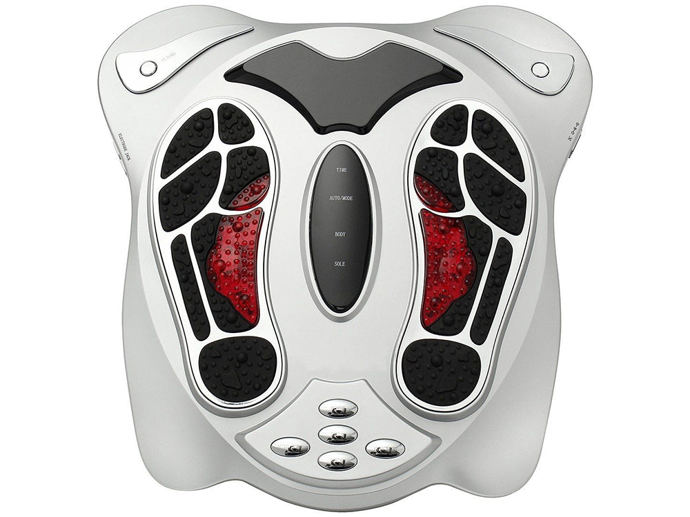 Electromagnetic Foot Massager Silver