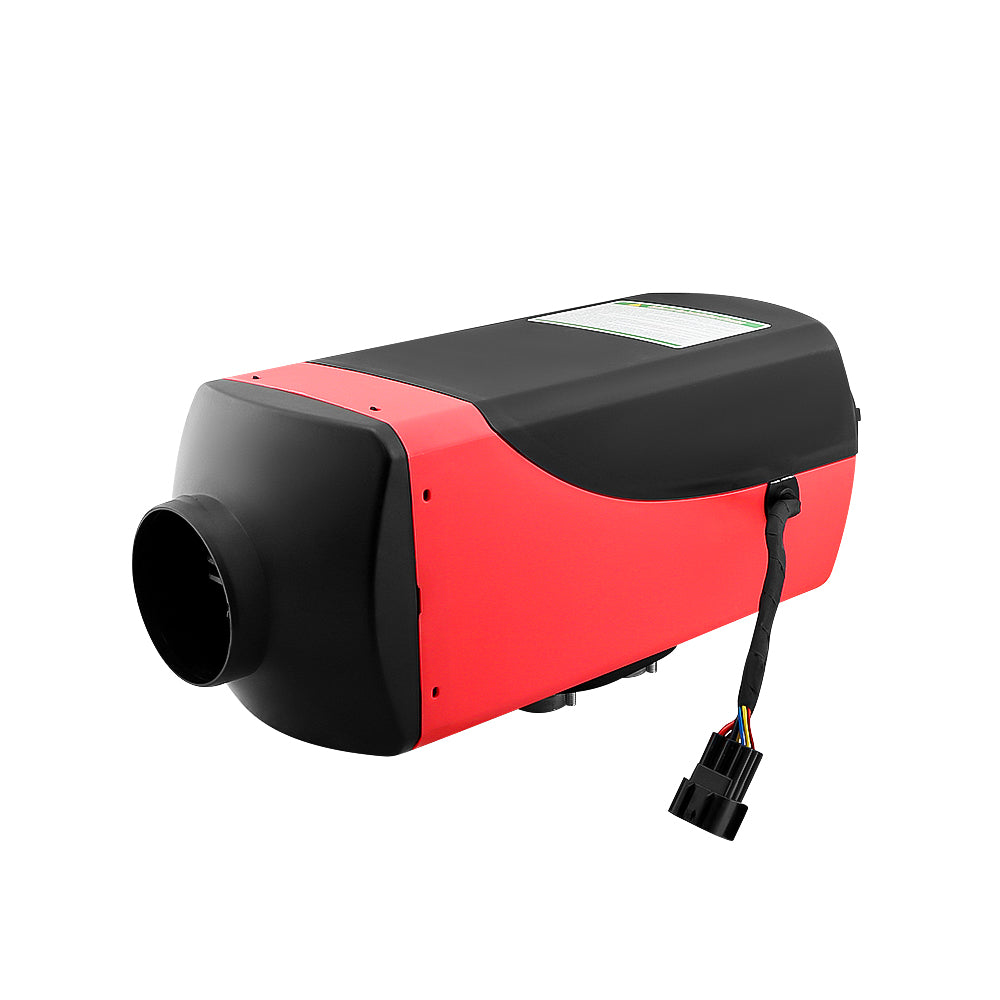 Diesel air heater 8KW 12V installed in vehicle engine bay