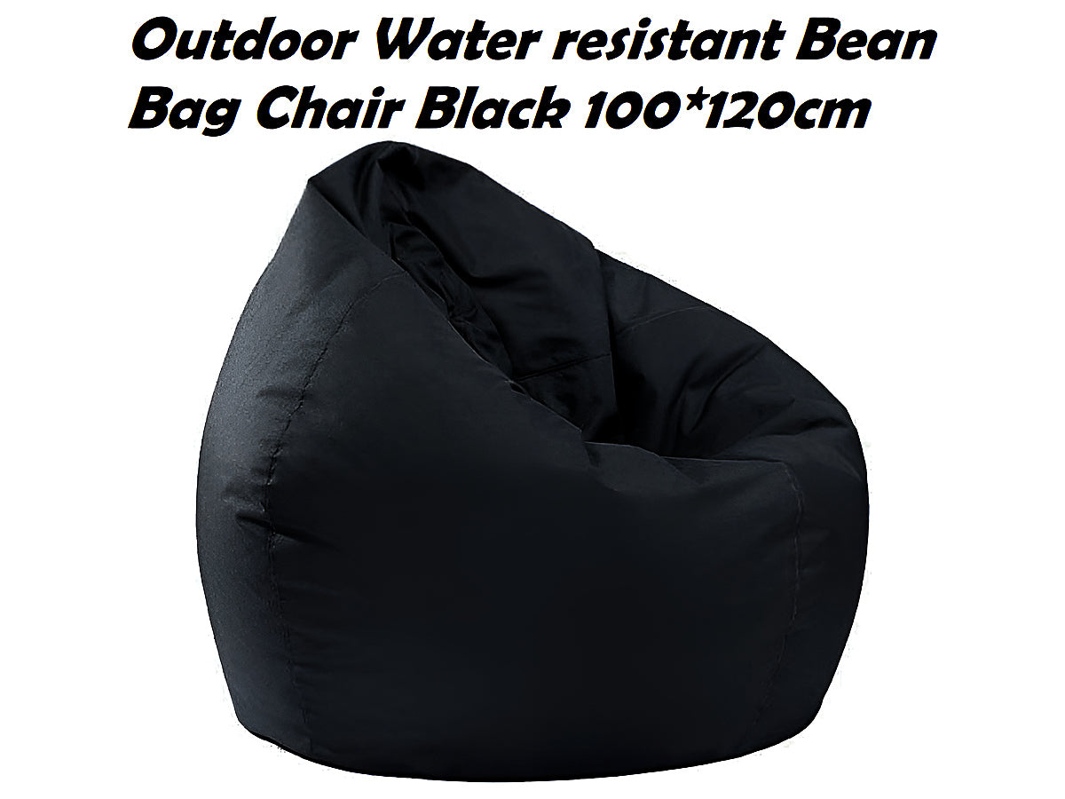 Side angle showing ergonomic shape of bean bag cover