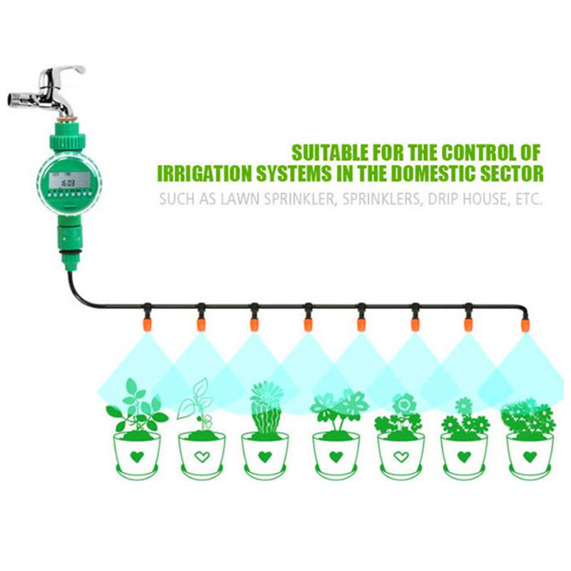 Auto Digital Water Irrigation Timer With LCD