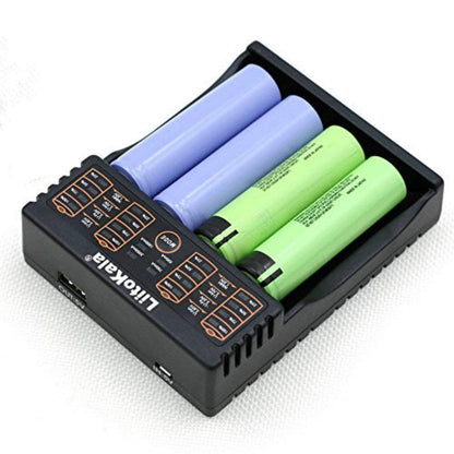 Detail of charging current mode selector on battery charger