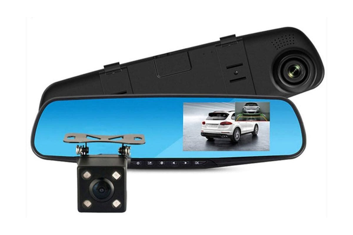 Reverse camera lens with 120 degree angle for wide rear view