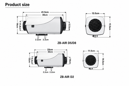 Diesel Air Warmer 2KW