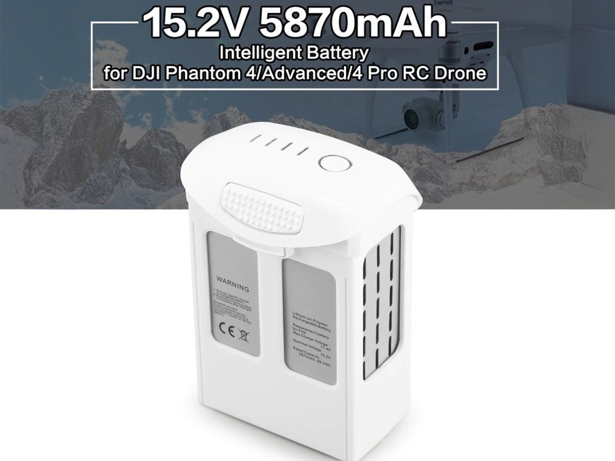 Replacement Battery for DJI Phantom 4 Pro 5870mAh Intelligent Flight