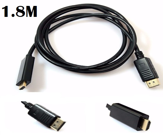 Display Port to HDMI cable