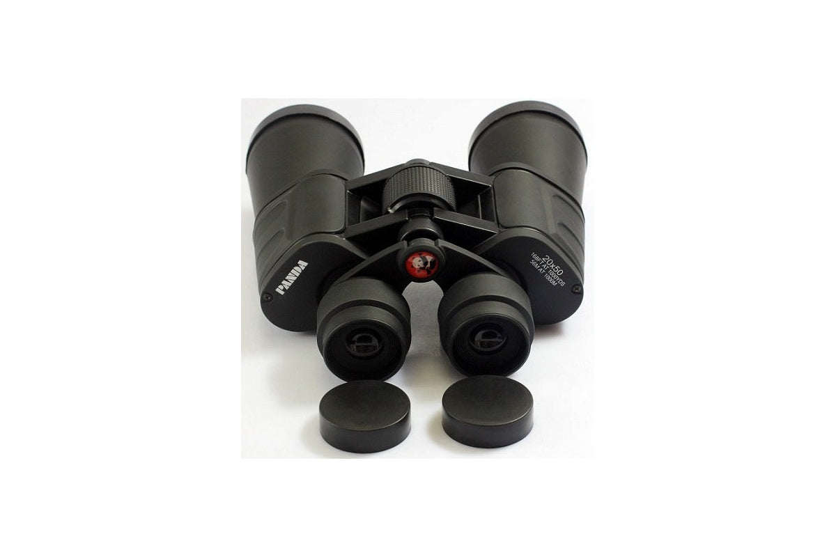 Side view of binoculars showing alloy metal lens barrel