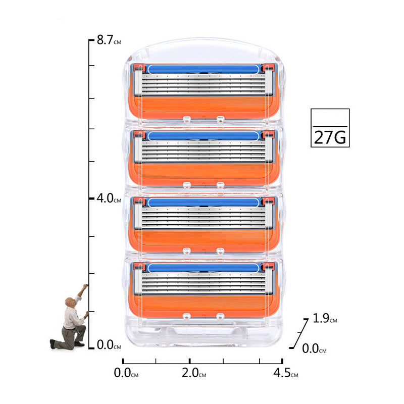 G - Fusion Replacement Razor Blades (Gillette compatible Replacement Blade)