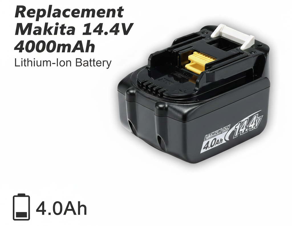 Makita 14.4V 3.0Ah Lithium-Ion Battery Compatible Replacement