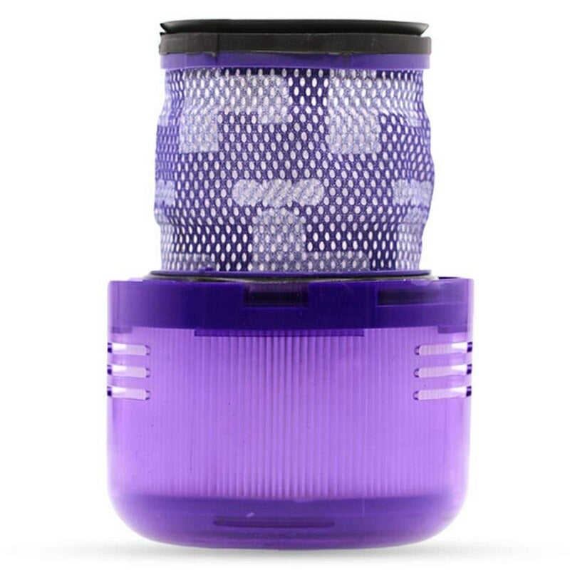 Dyson V11 filter installed in cordless vacuum cleaner