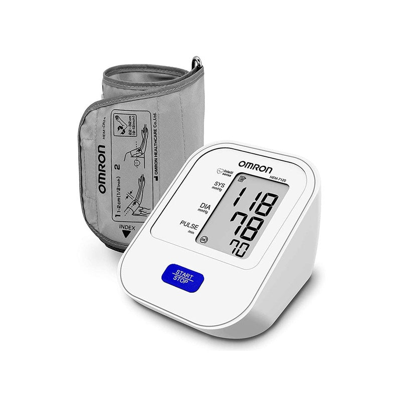 Blood pressure monitor automatic with digital LCD display