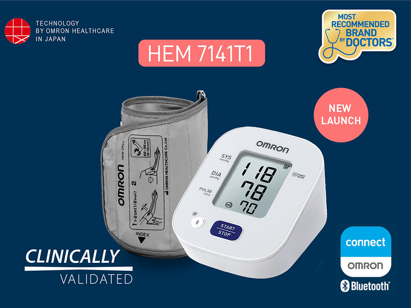 Omron Blood Pressure Monitor HEM-7141T
