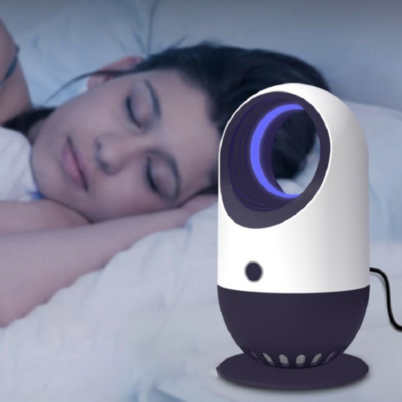 Mosquito zapper bug zapper showing compact height and base