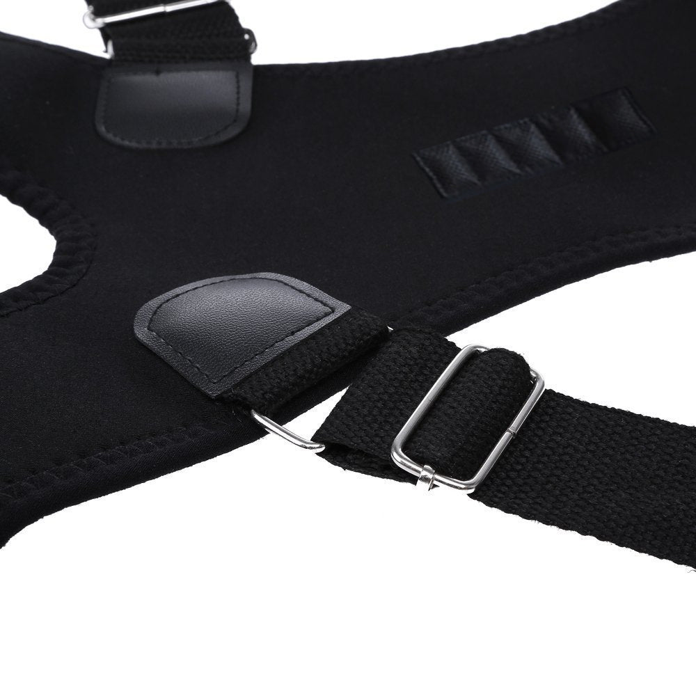 Posture Correct back support adjustable strap length close up