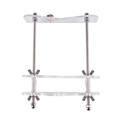 Top angle of glass bottle cutter ready for use