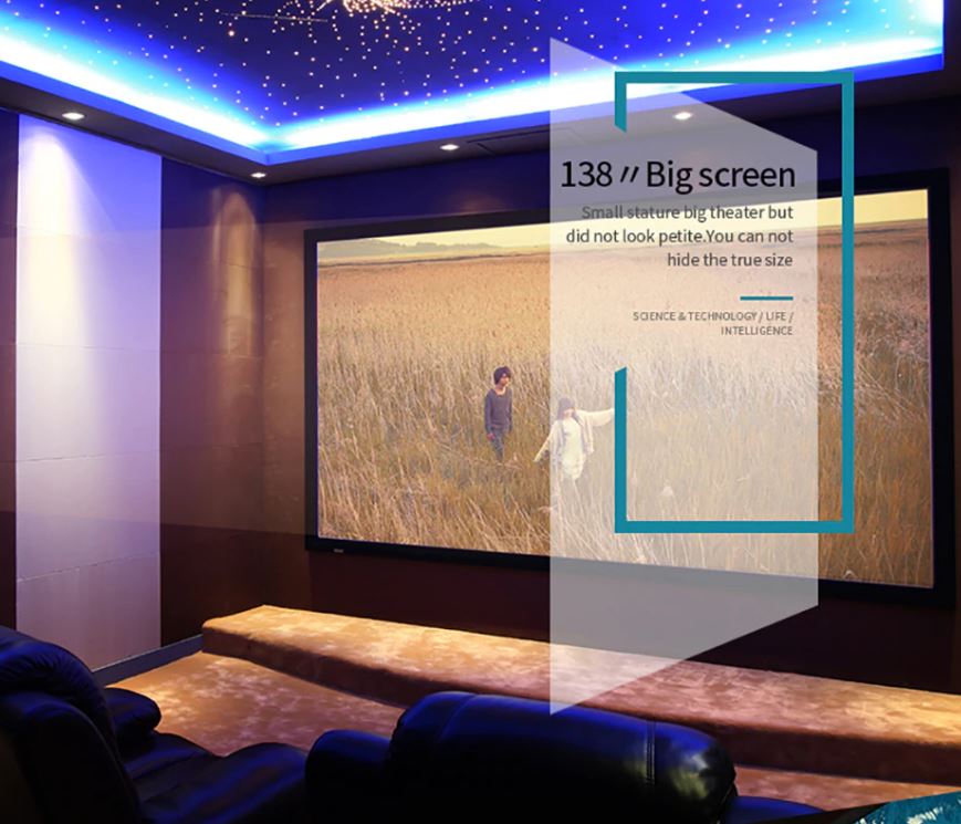 SD card and VGA interfaces on projector