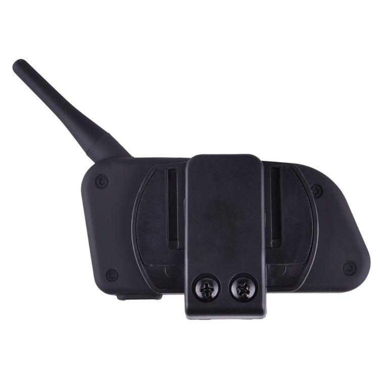 Motorcycle helmet intercom headset showing wind noise cancellation feature