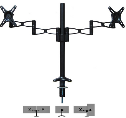 Dual Monitor Stand Bracket Mount