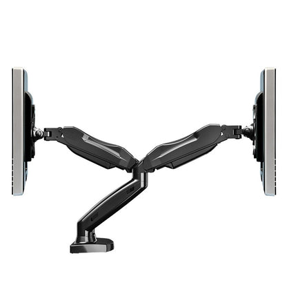 Dual arm monitor stand