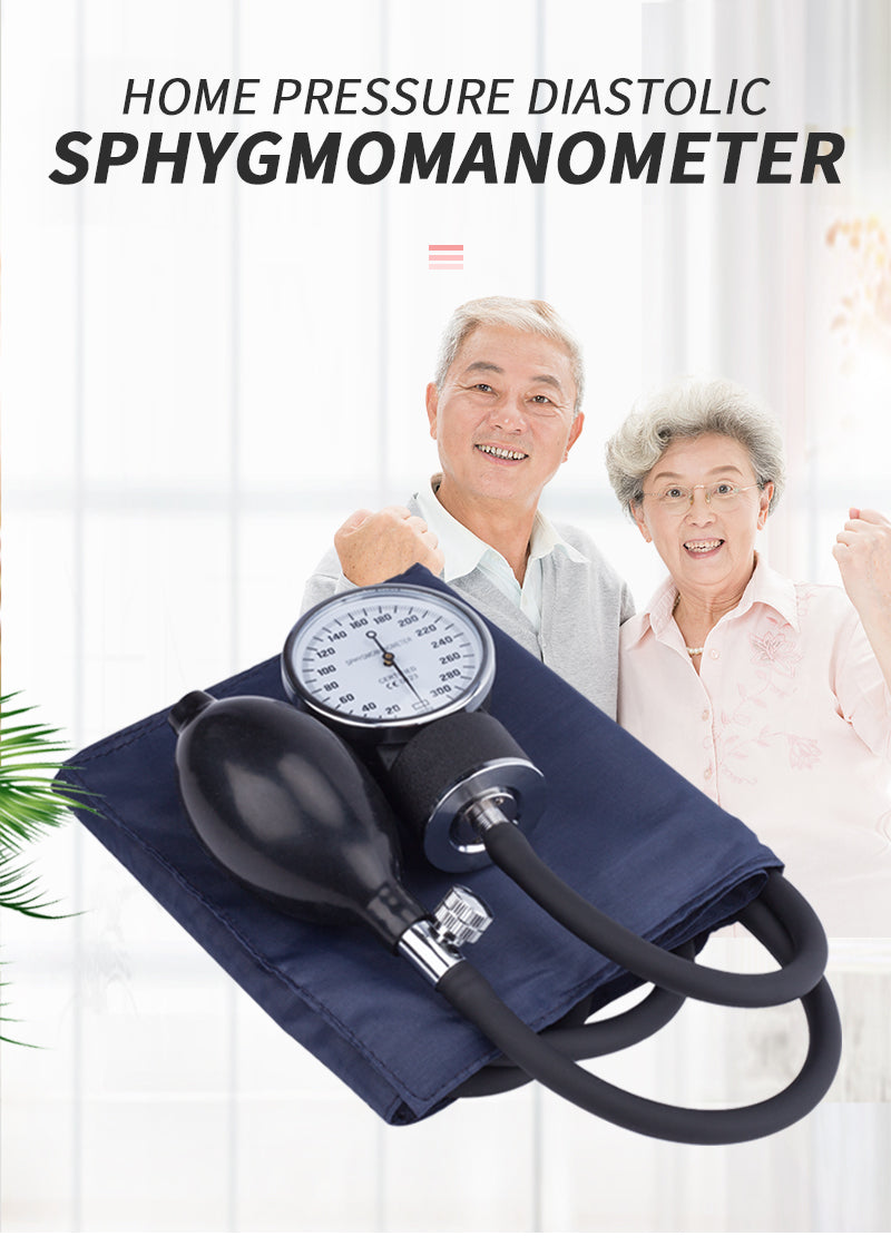 Automatic blood pressure monitor with clear measurement dial