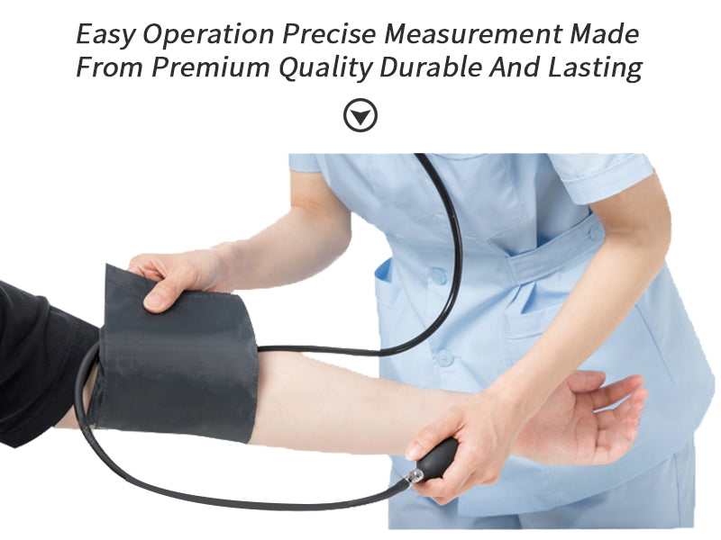 Arm cuff of automatic blood pressure monitor made from latex and nylon