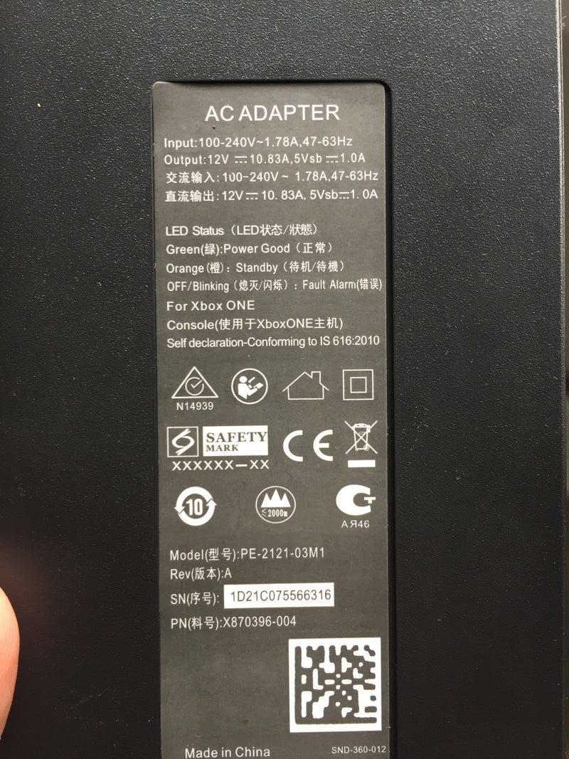 Power Supply Charger for Xbox One