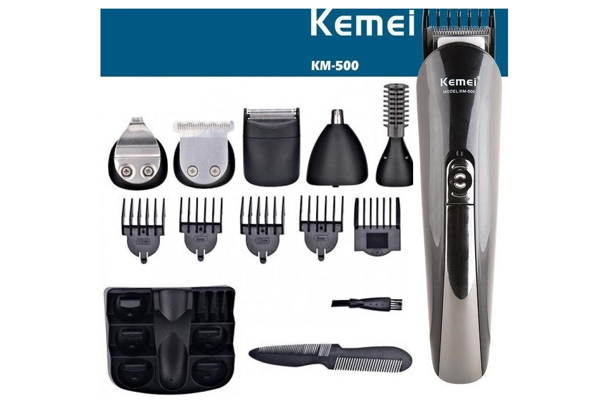 Close up of hair clipper blades made from high-hardness steel