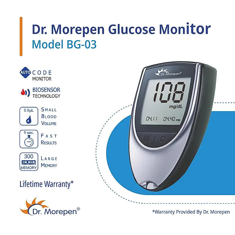 Blood Glucose Meter with 50 Strips