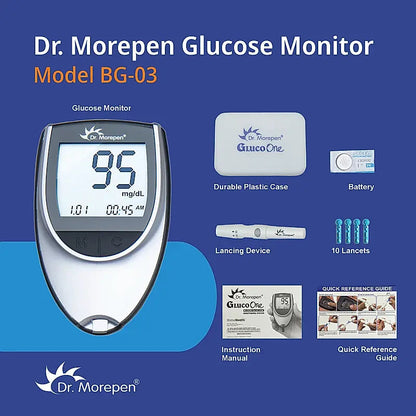Blood Glucose Meter with 50 Strips