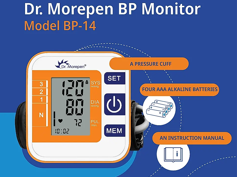 Blood Pressure Monitor Dr. Morepen BP-14
