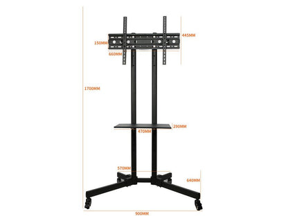 Assembly components included with TV stand TV bracket kit