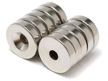 Neodymium Magnets Thickness : 5mm Hole : 5.5 - 6mm