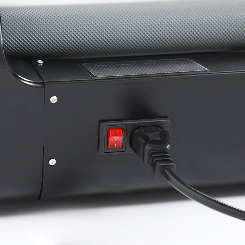 Flat back design of treadmill for stability