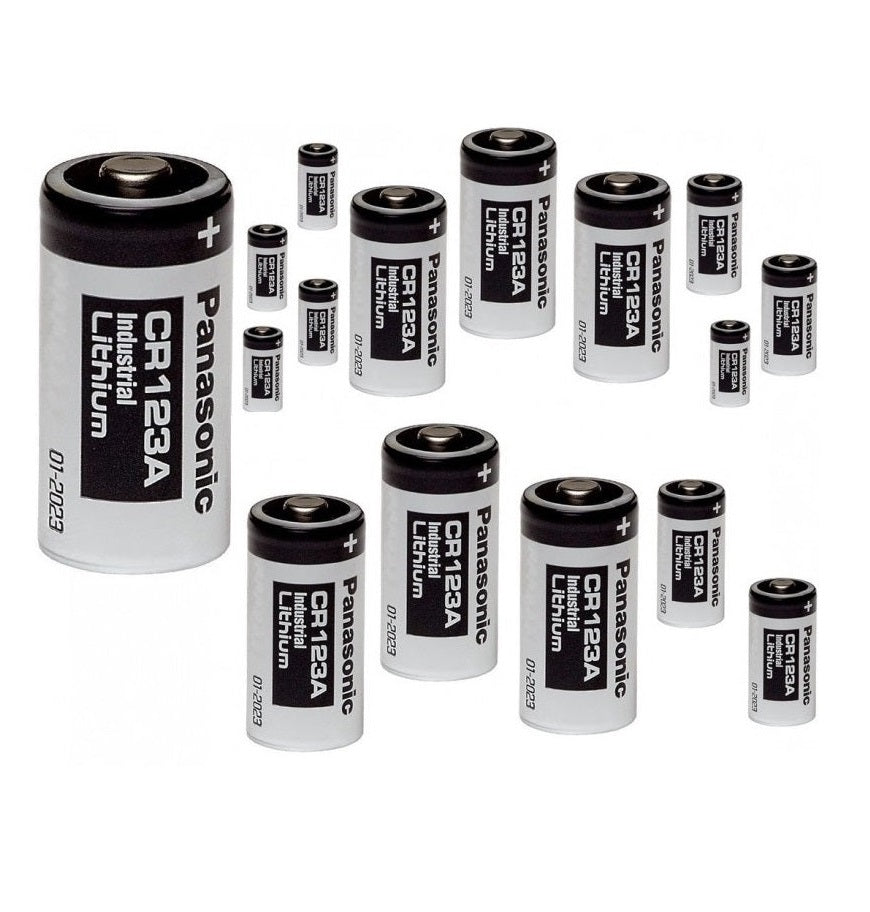 CR123A Panasonic batteries / CR123_10PSC