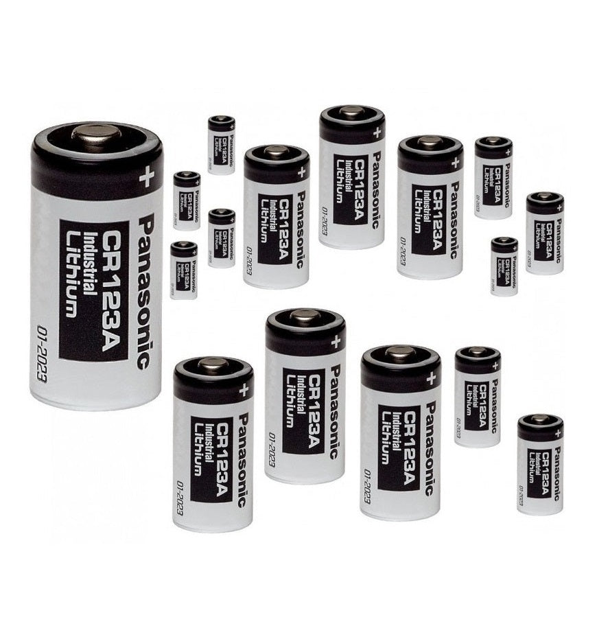 CR123A Panasonic batteries / CR123_20PSC