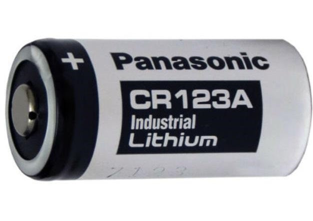 CR123A Panasonic batteries / CR123_8PSC