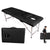 Portable massage table folded for easy transport