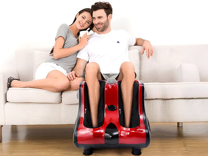 Leg Massager with Heat – Shiatsu Foot & Calf Leg Massager Machine