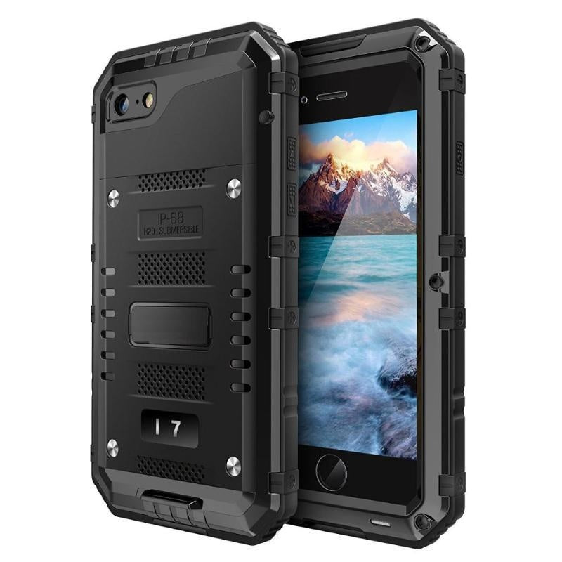 iPhone 6 case shockproof hard case aluminium alloy side view